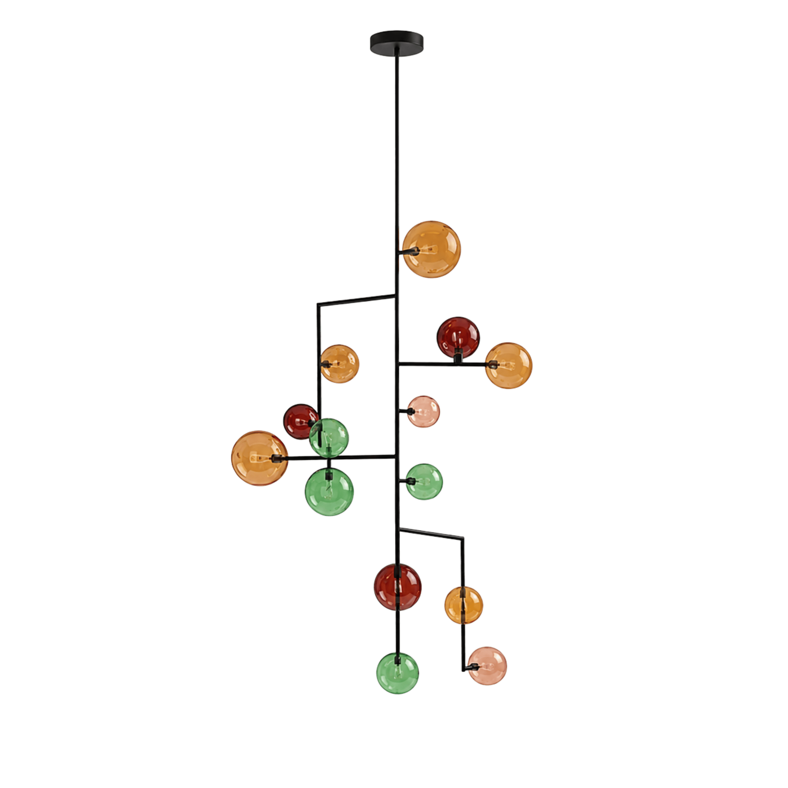 Harlequin Orb Statement Chandelier Light