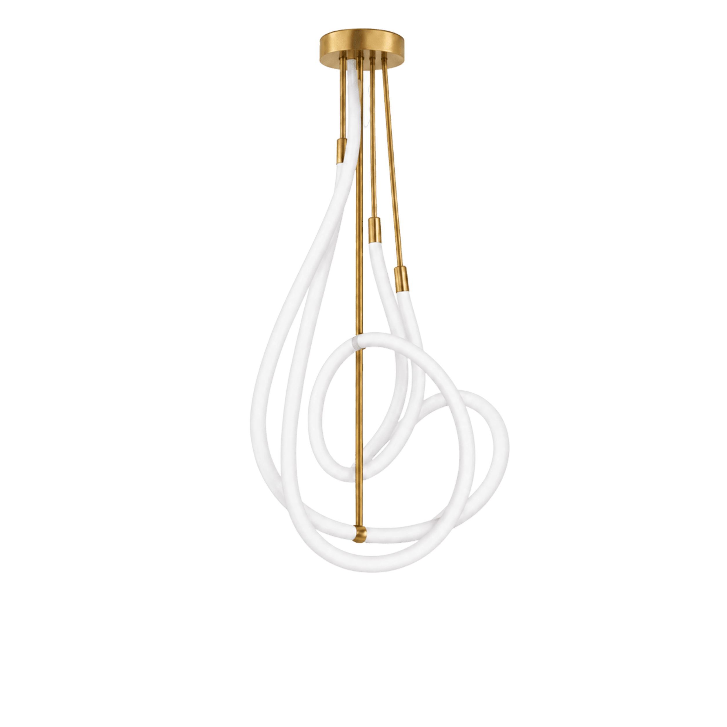 Abstract Neon Squiggle Pendant Light