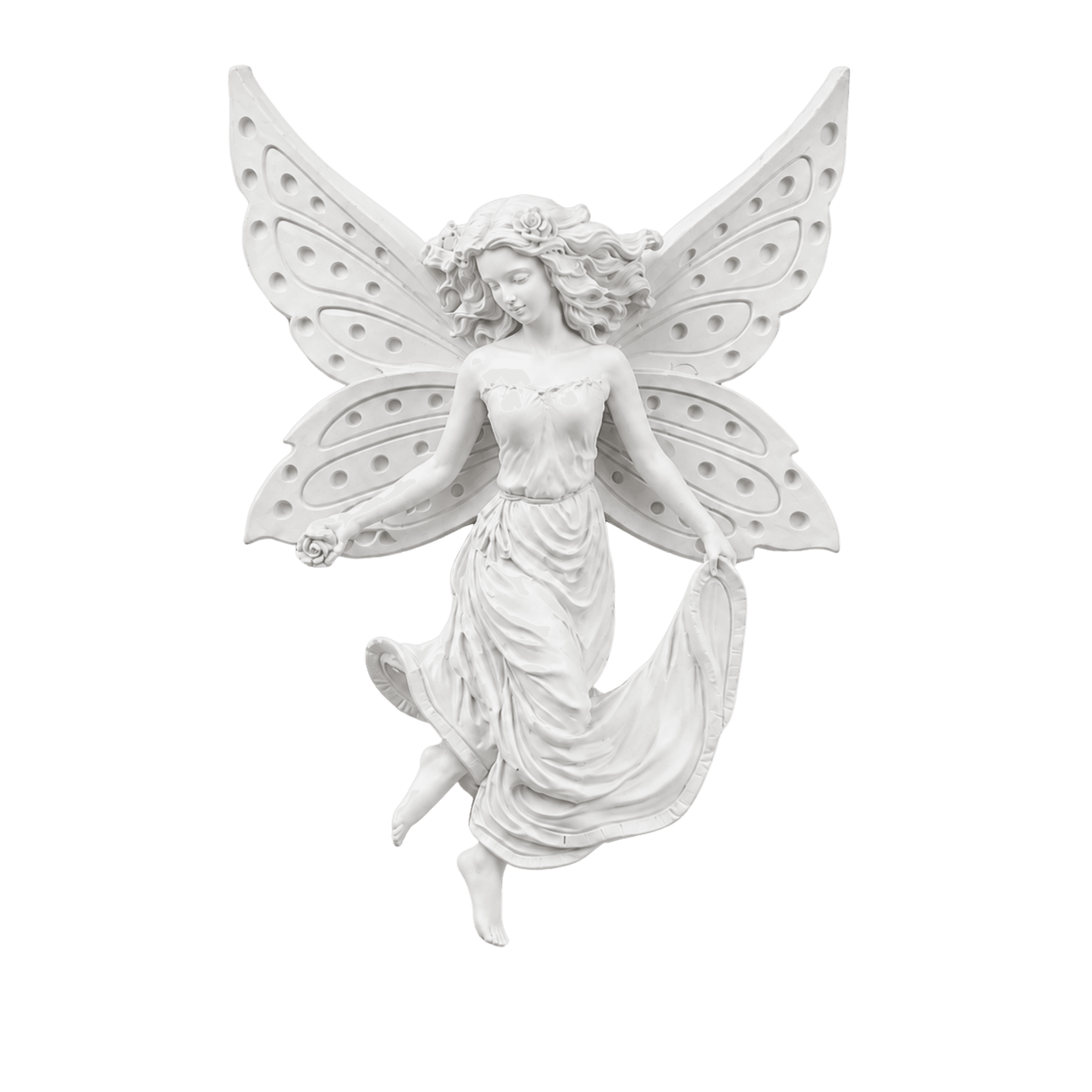 Fairy Statue Wall Light