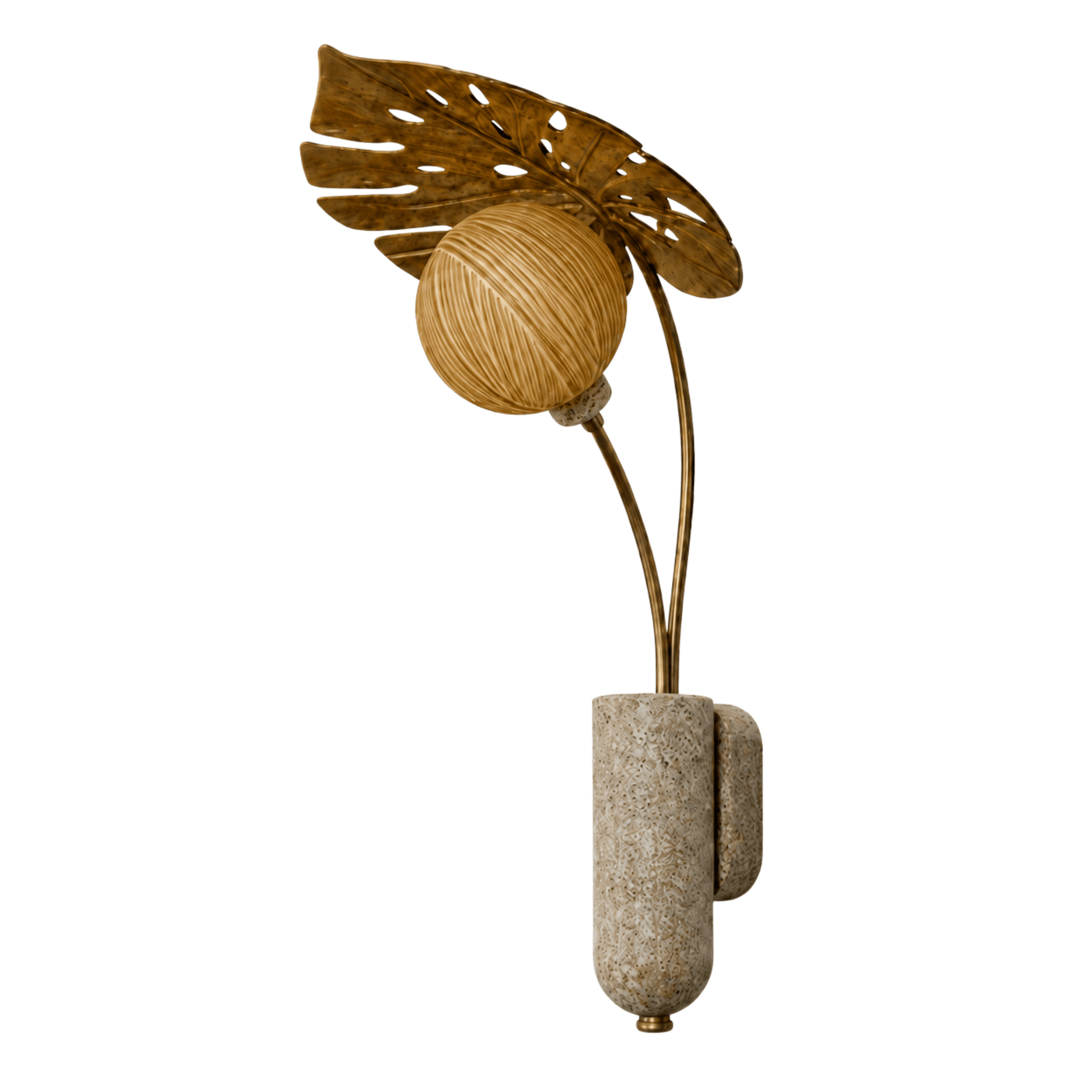 Monstera Leaf Wall Light