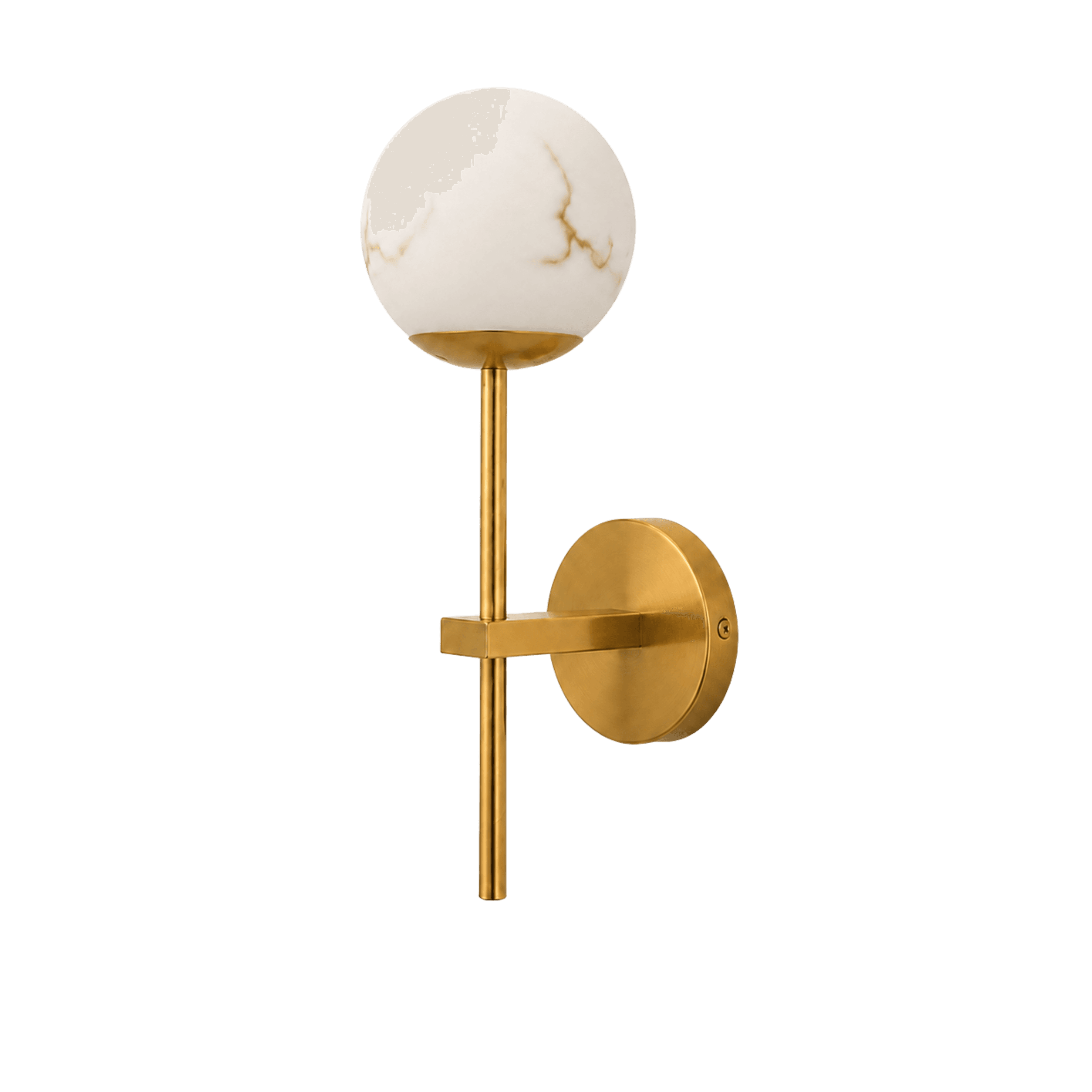 Aria Gold Wall Light