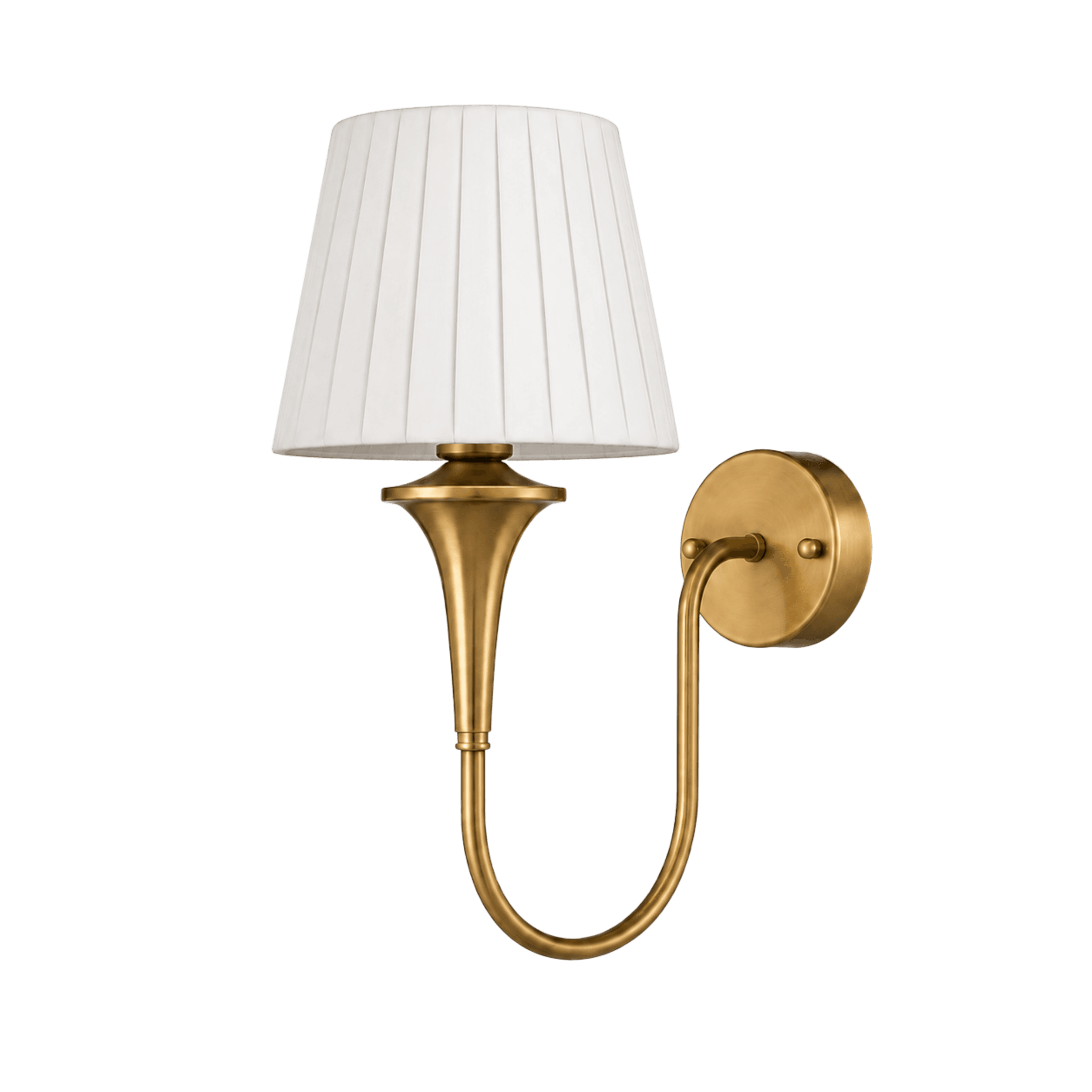 Regency Swan Arm Wall Light