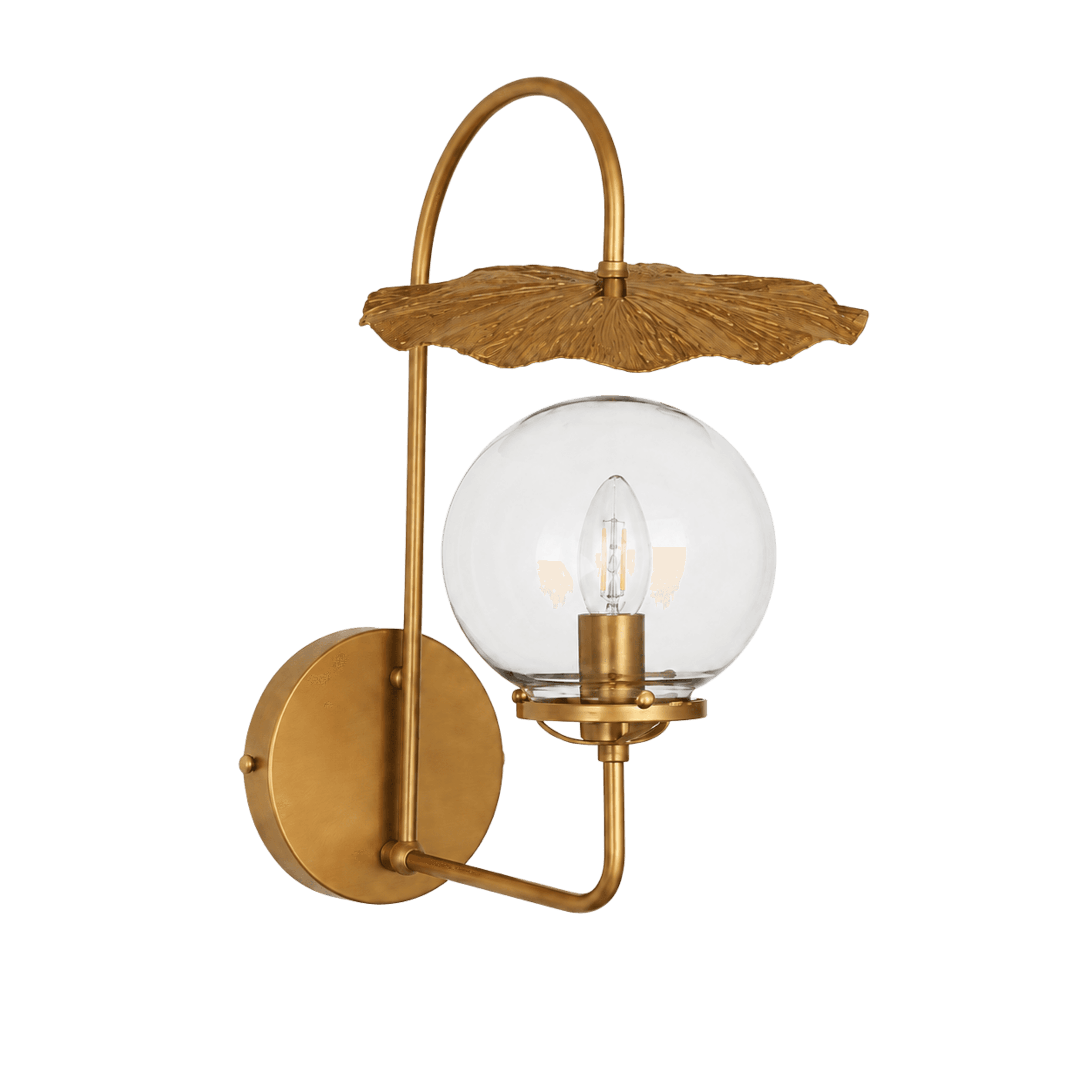 Lotus Leaf Wall Light