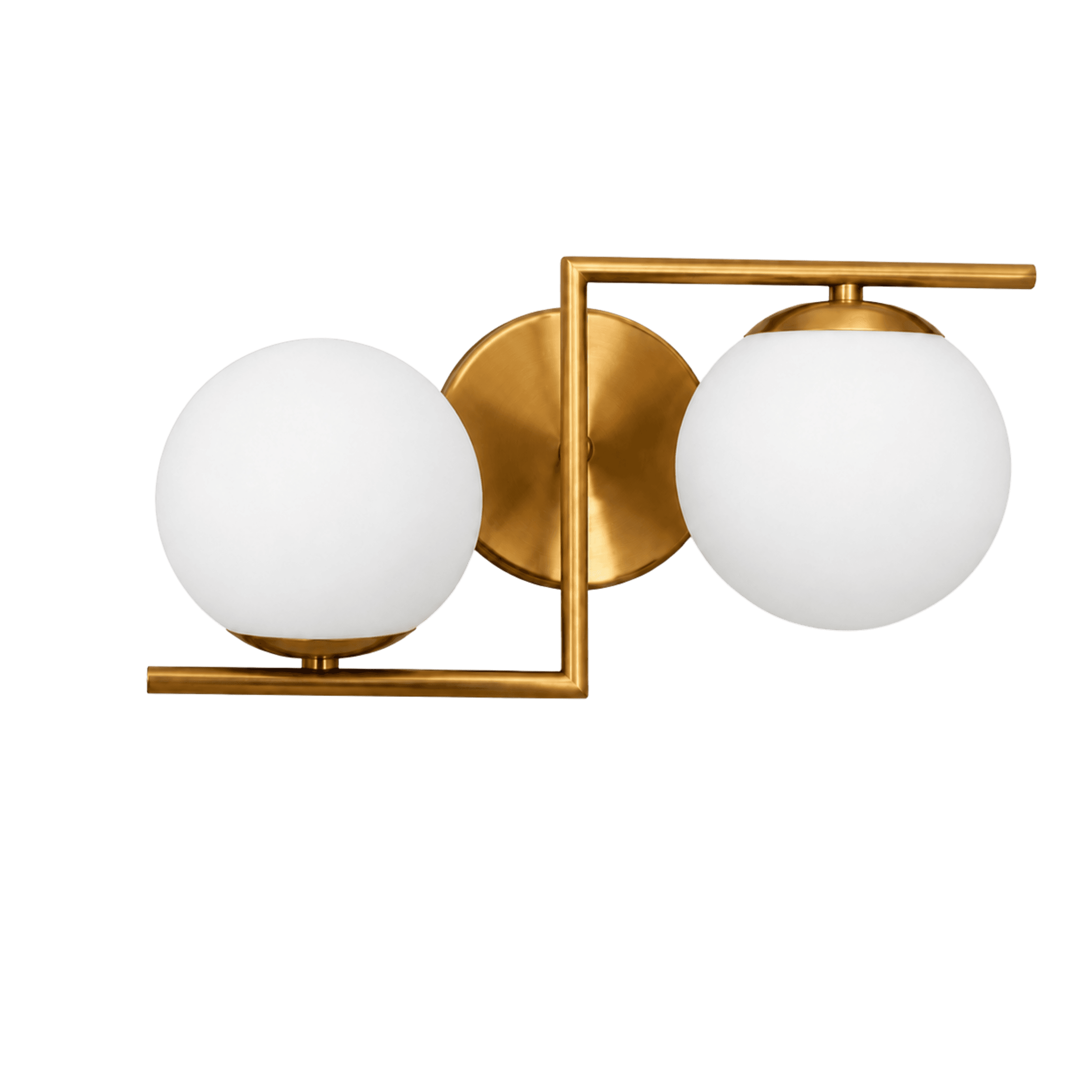 Zenith Twin Sphere Wall Light