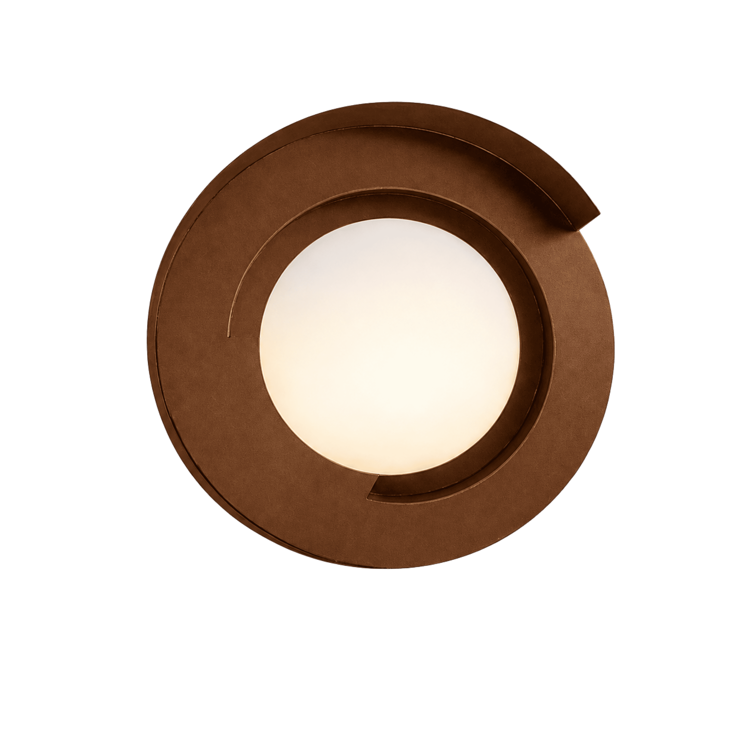 Spiral Ring Wall Light