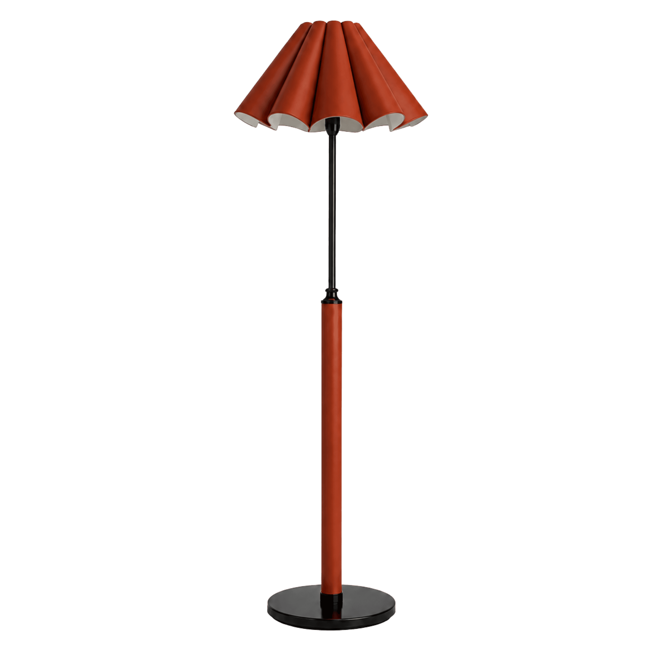 Terra Fluted Shade Floor Lamp