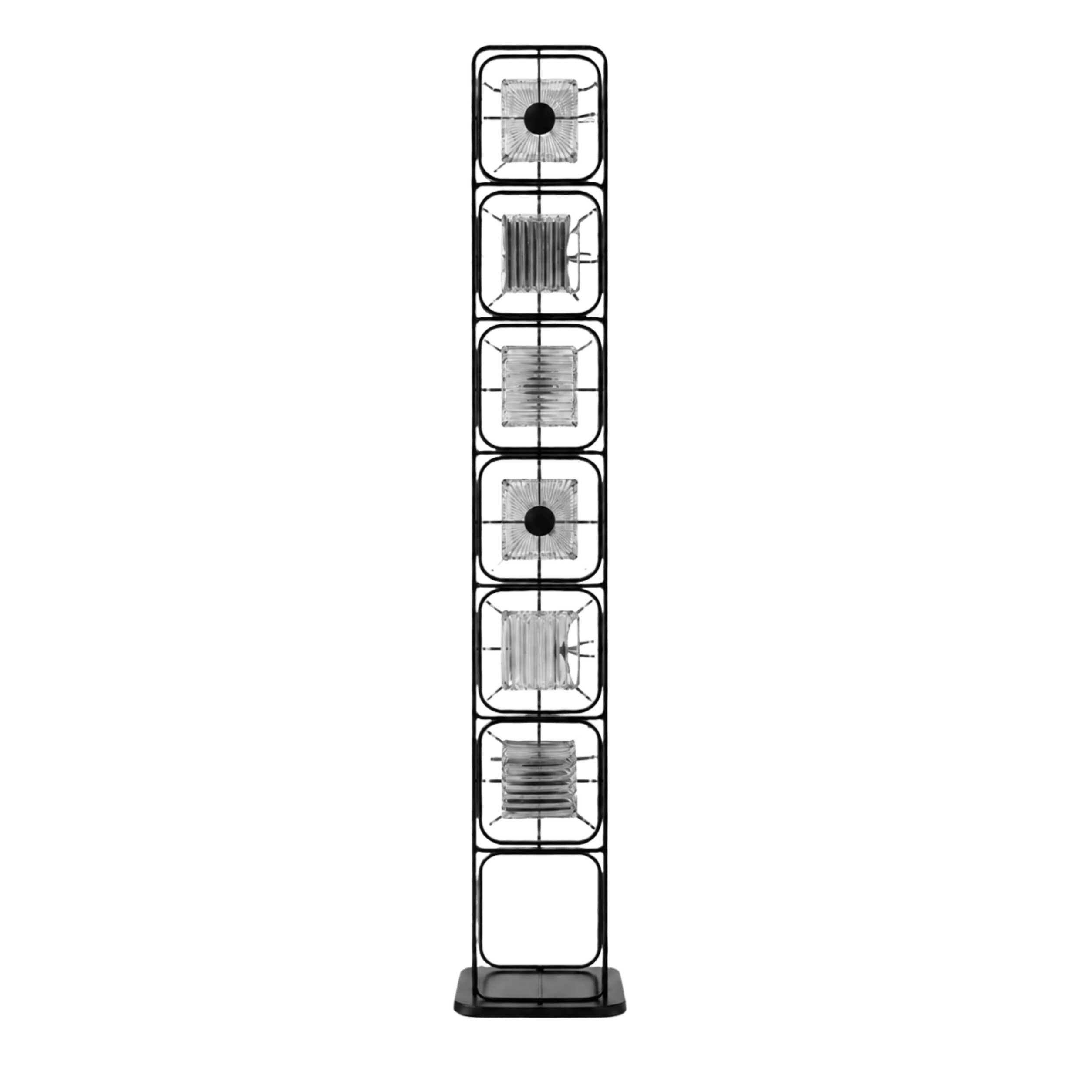 Grid Column Floor Lamp