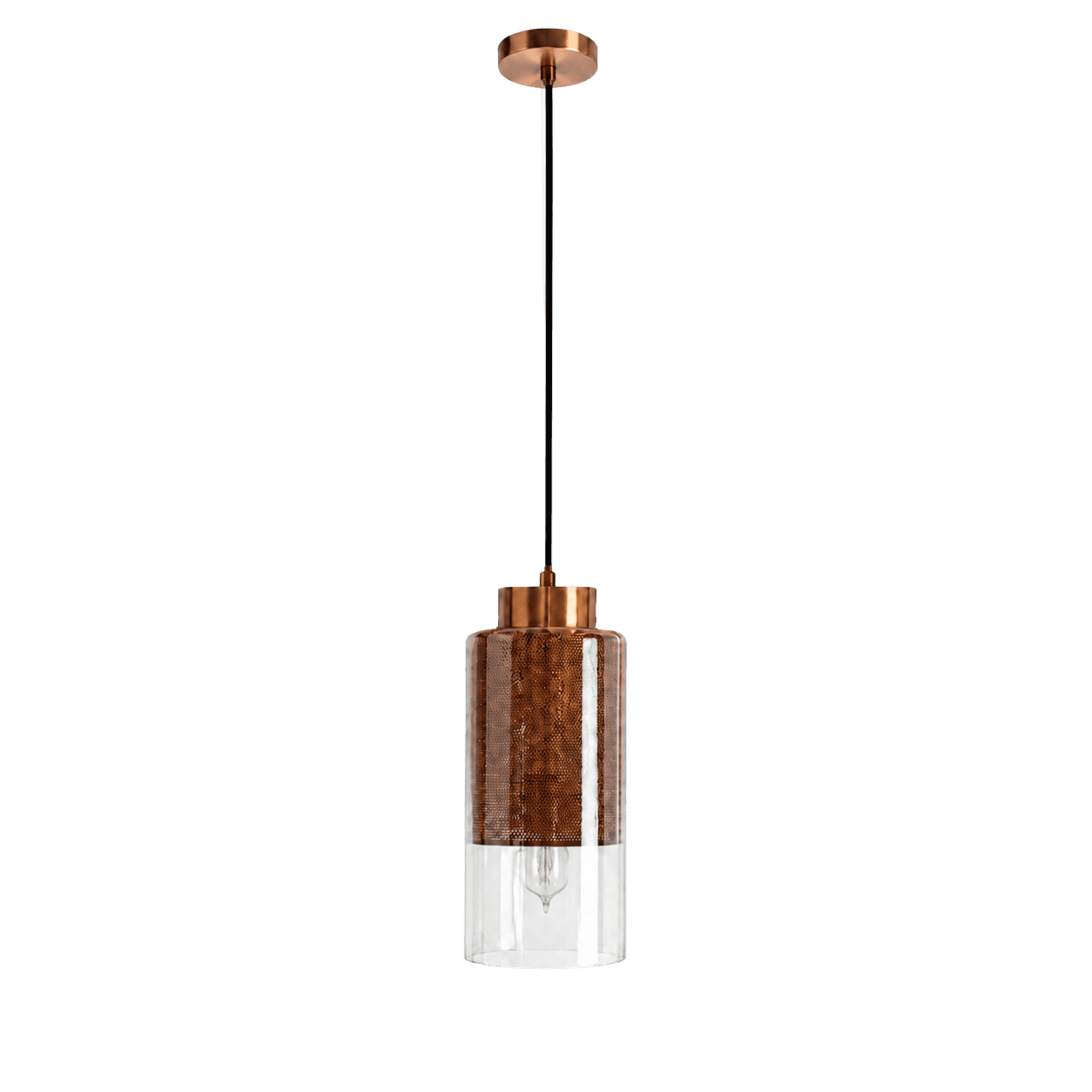 Mesh Cylinder Pendant Light