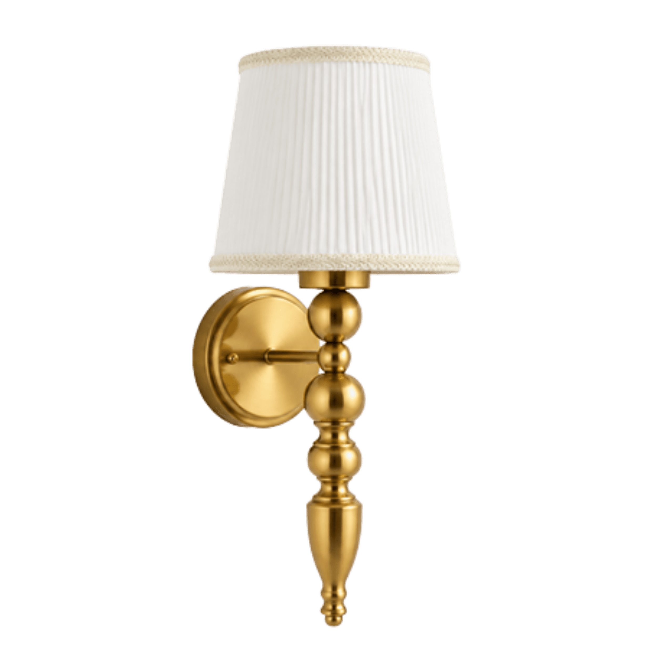 Golden Baluster Wall Light