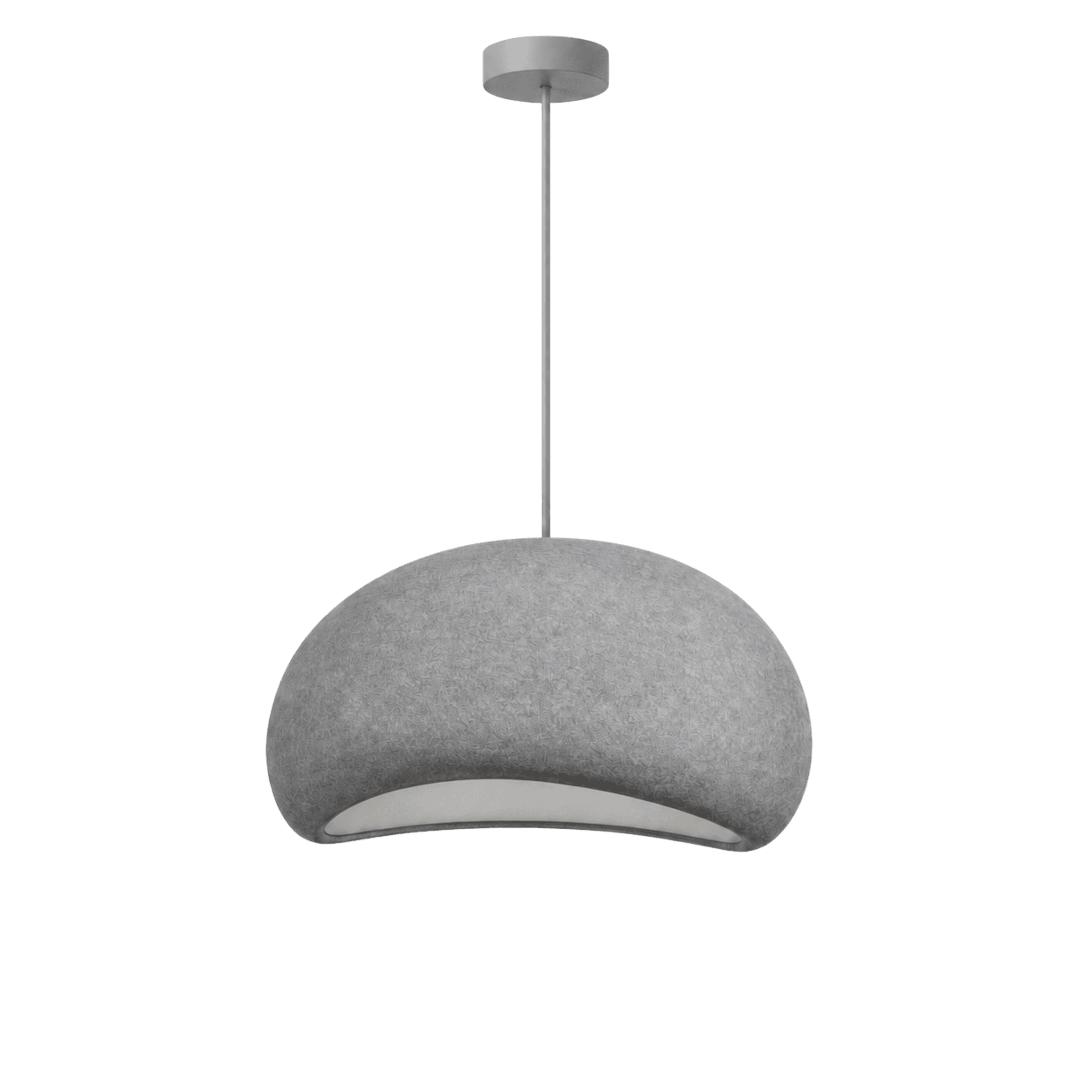 Japandi  Gray Cloud Pendant Light