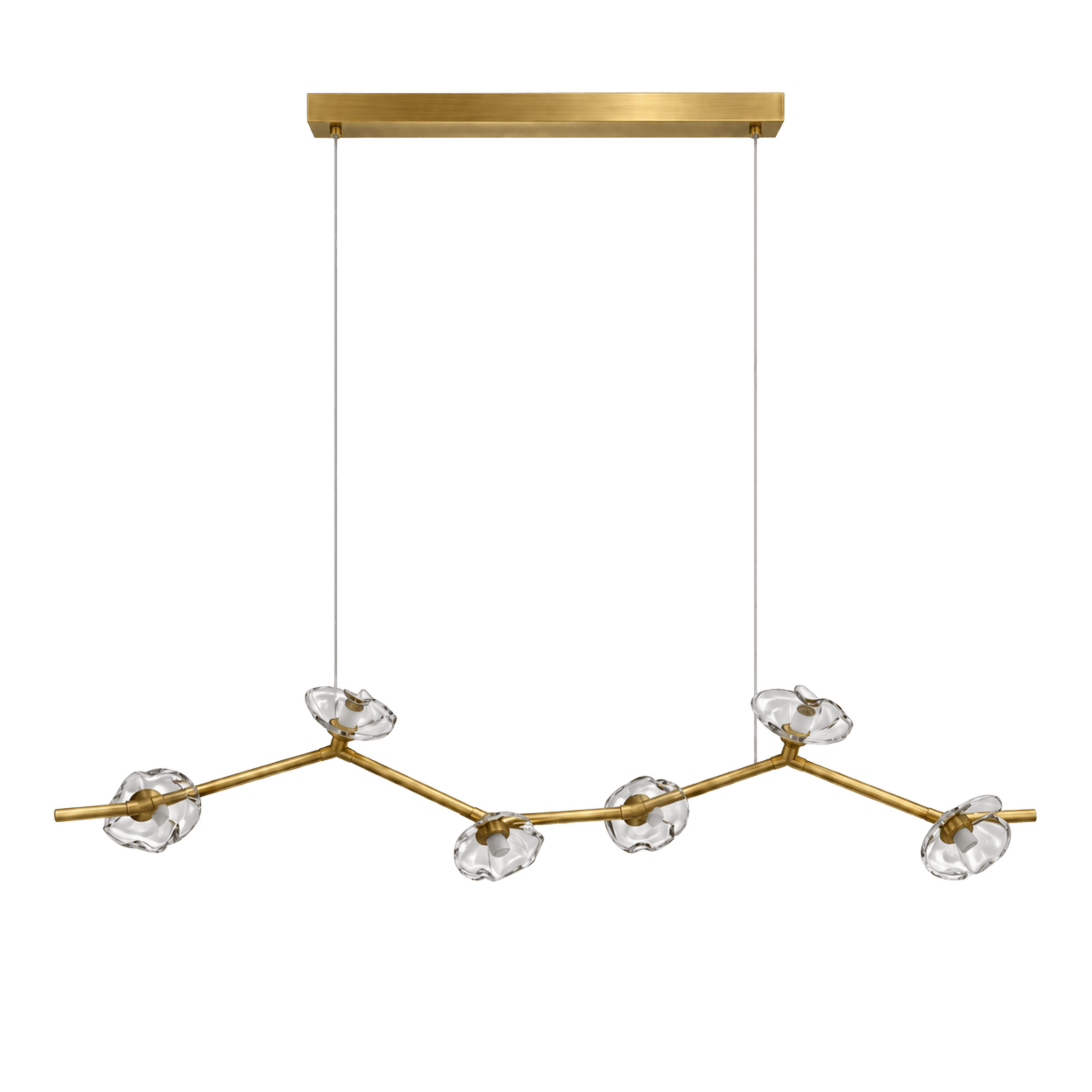 Branching Molecule Chandelier Light