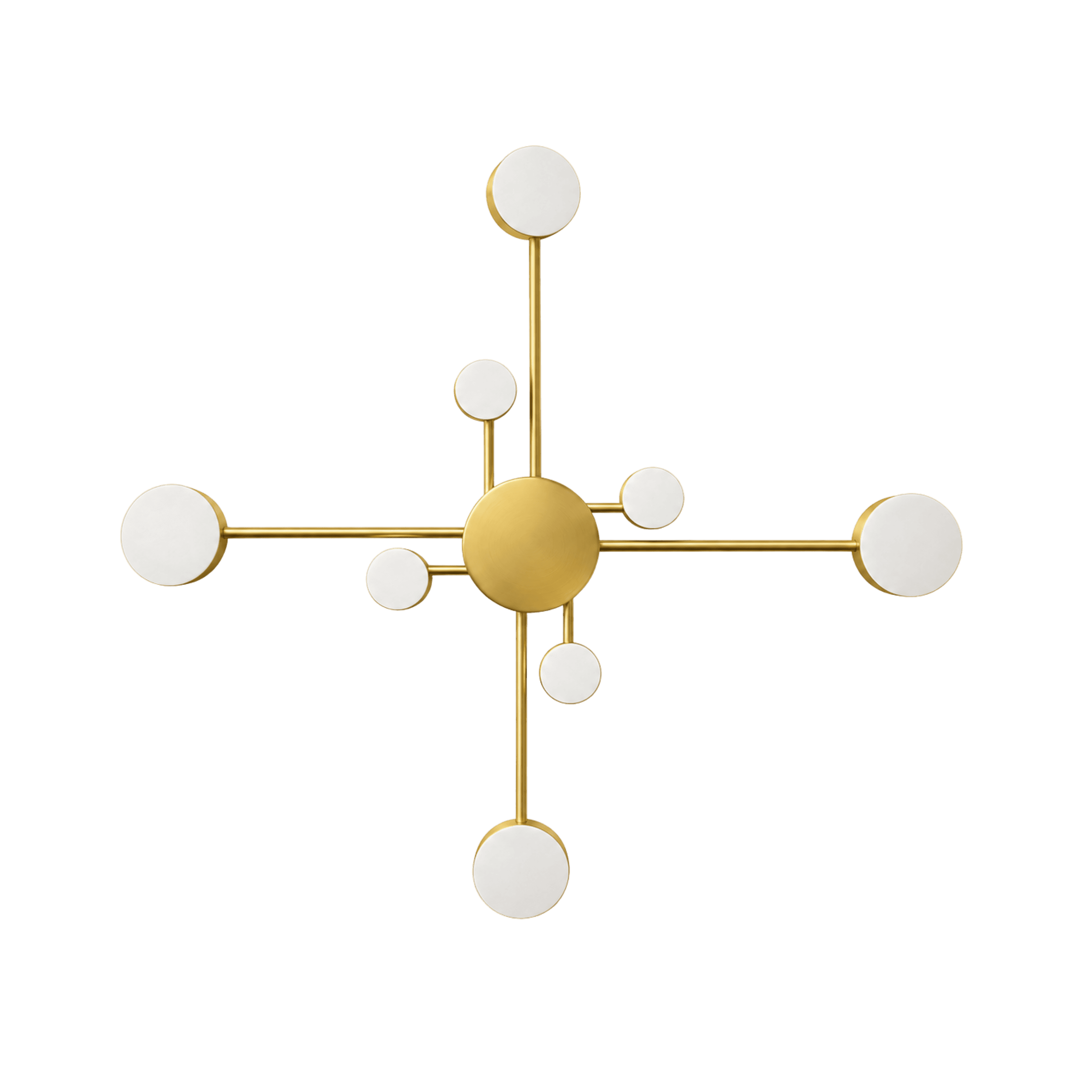 Atomic Starburst Wall Light