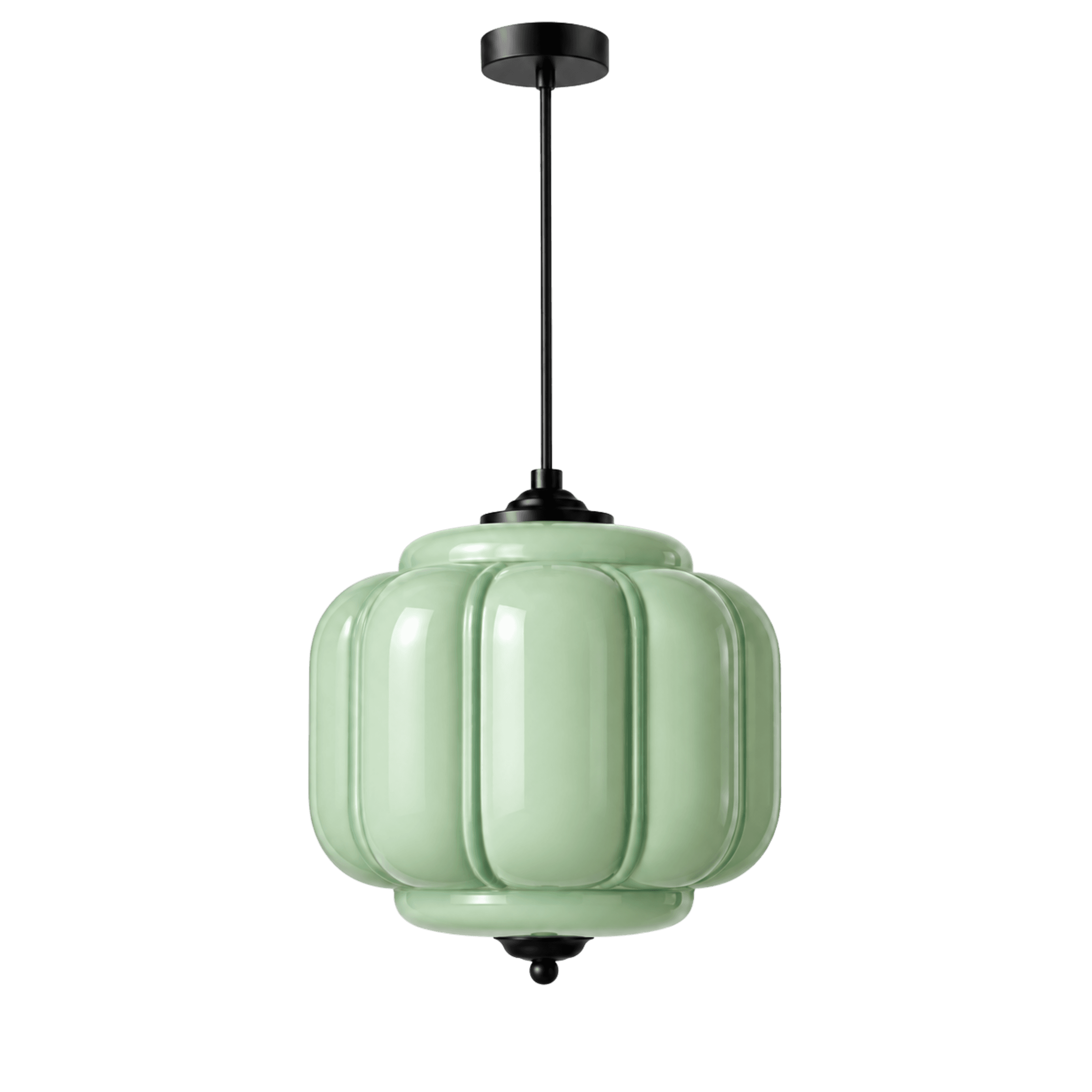 Pumpkin Lantern Pendant Light