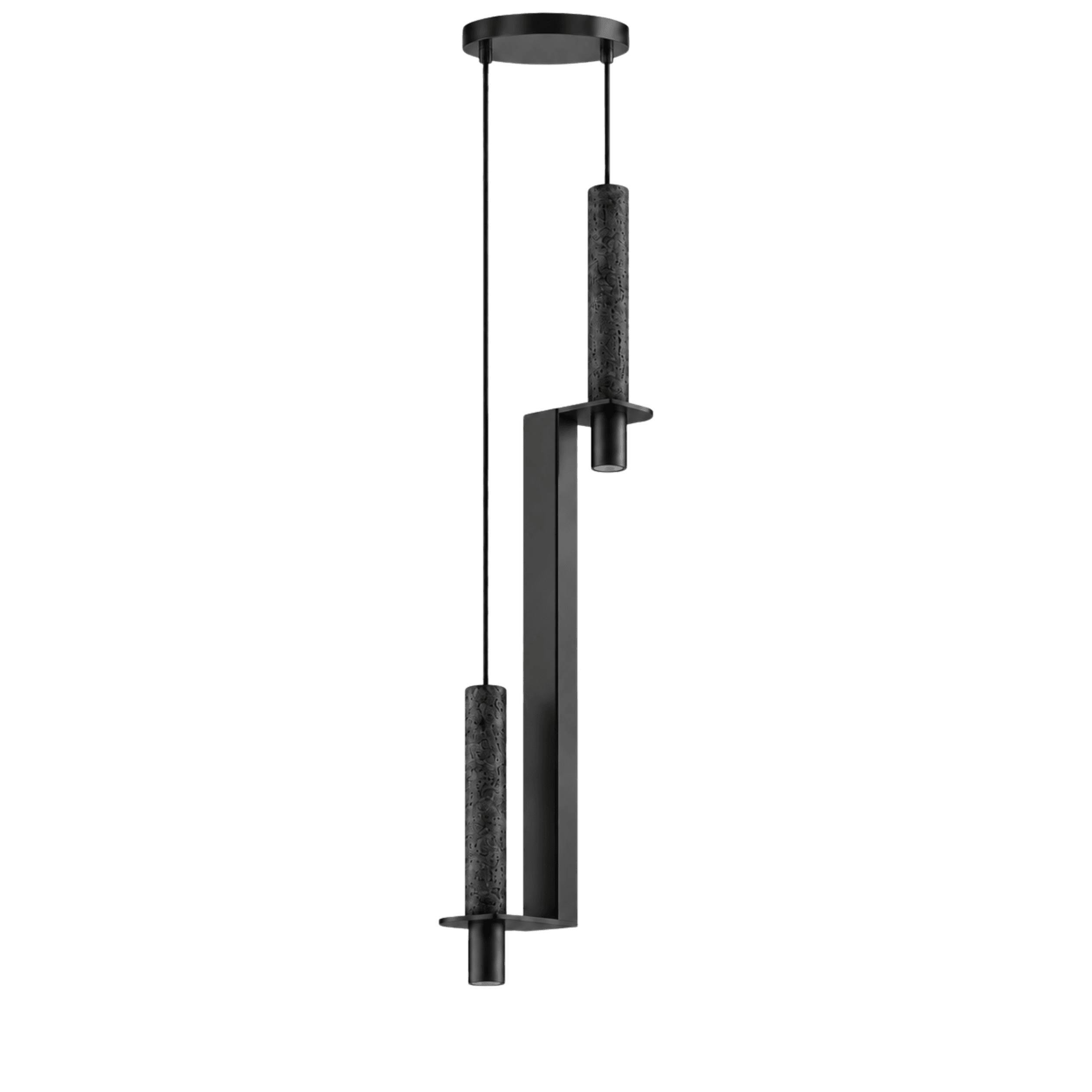 Aurelia Vertical Marble LED Pendant Light