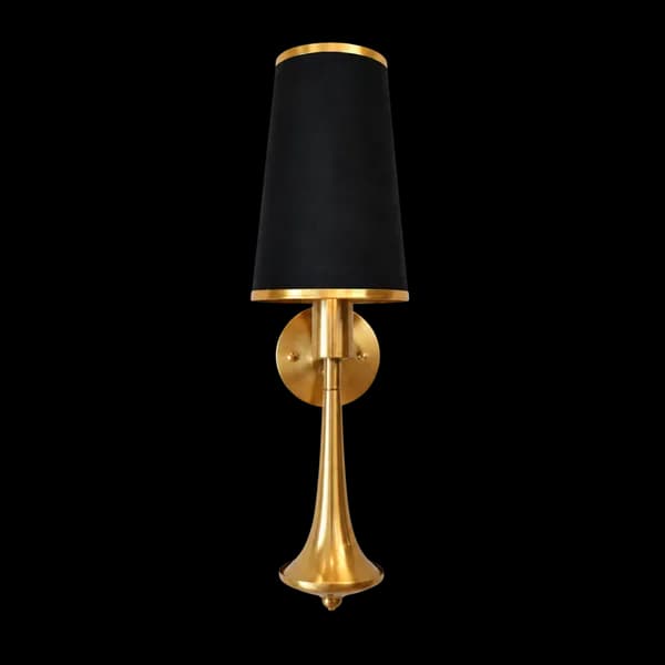 Herald Black Wall Light