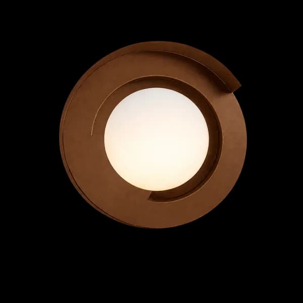 Spiral Ring Wall Light