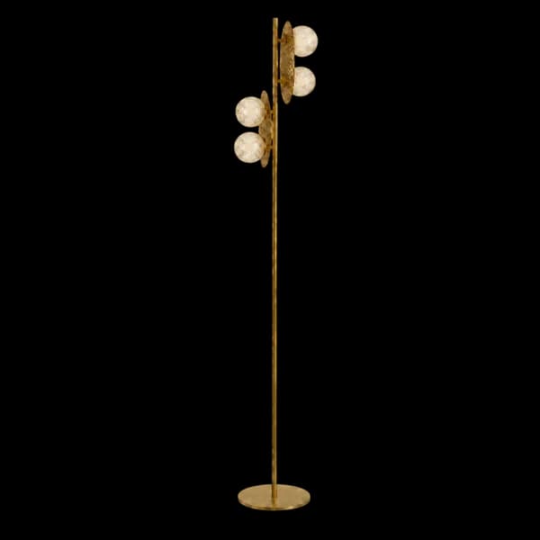 Aria Gold Sculptural Floor Lamp