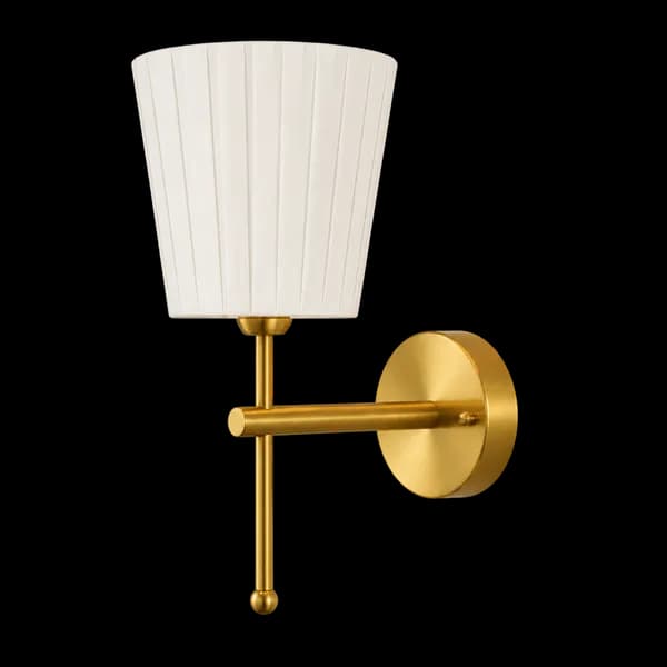 Classic Fabric Shade Wall Light