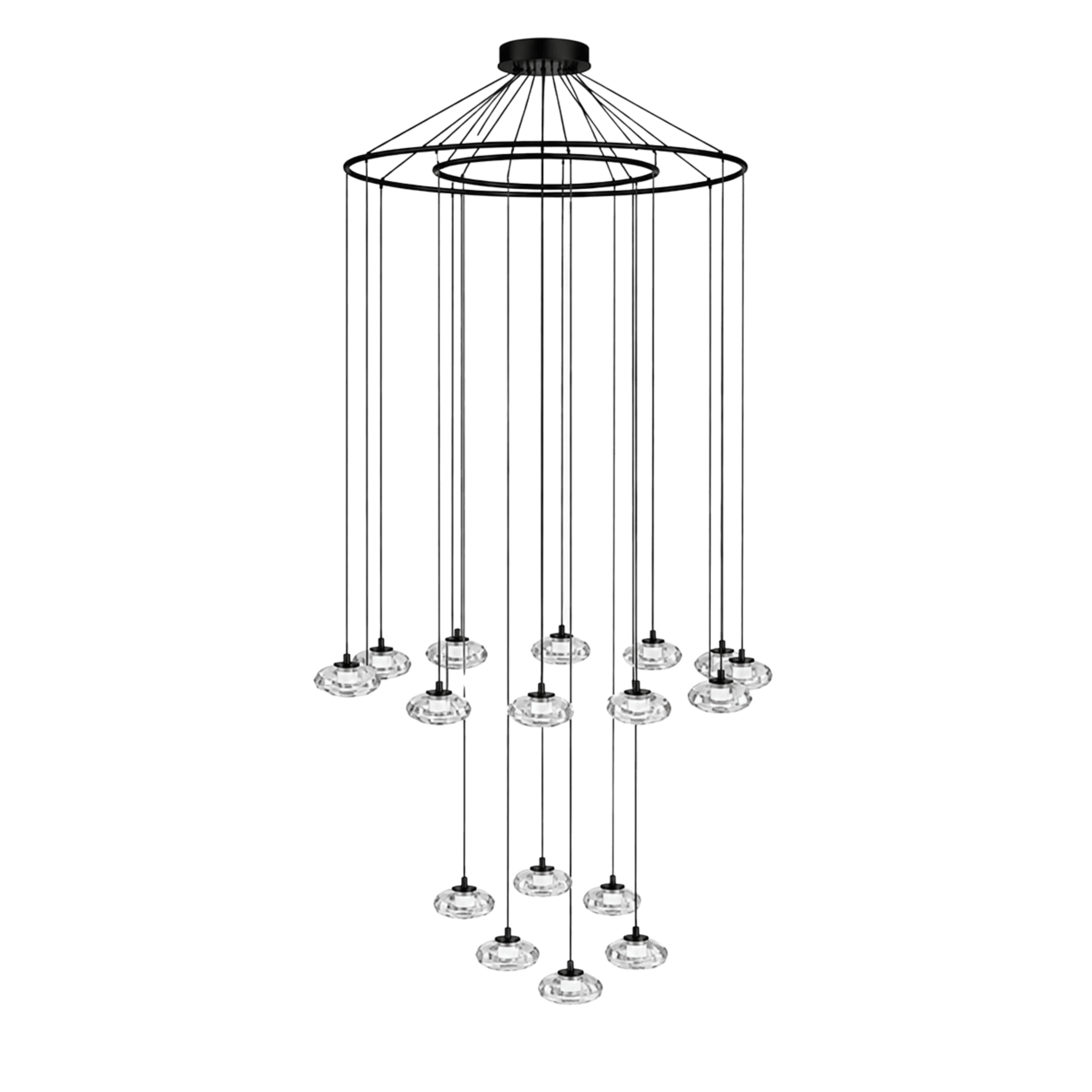Celestial Cascade Chandelier Light