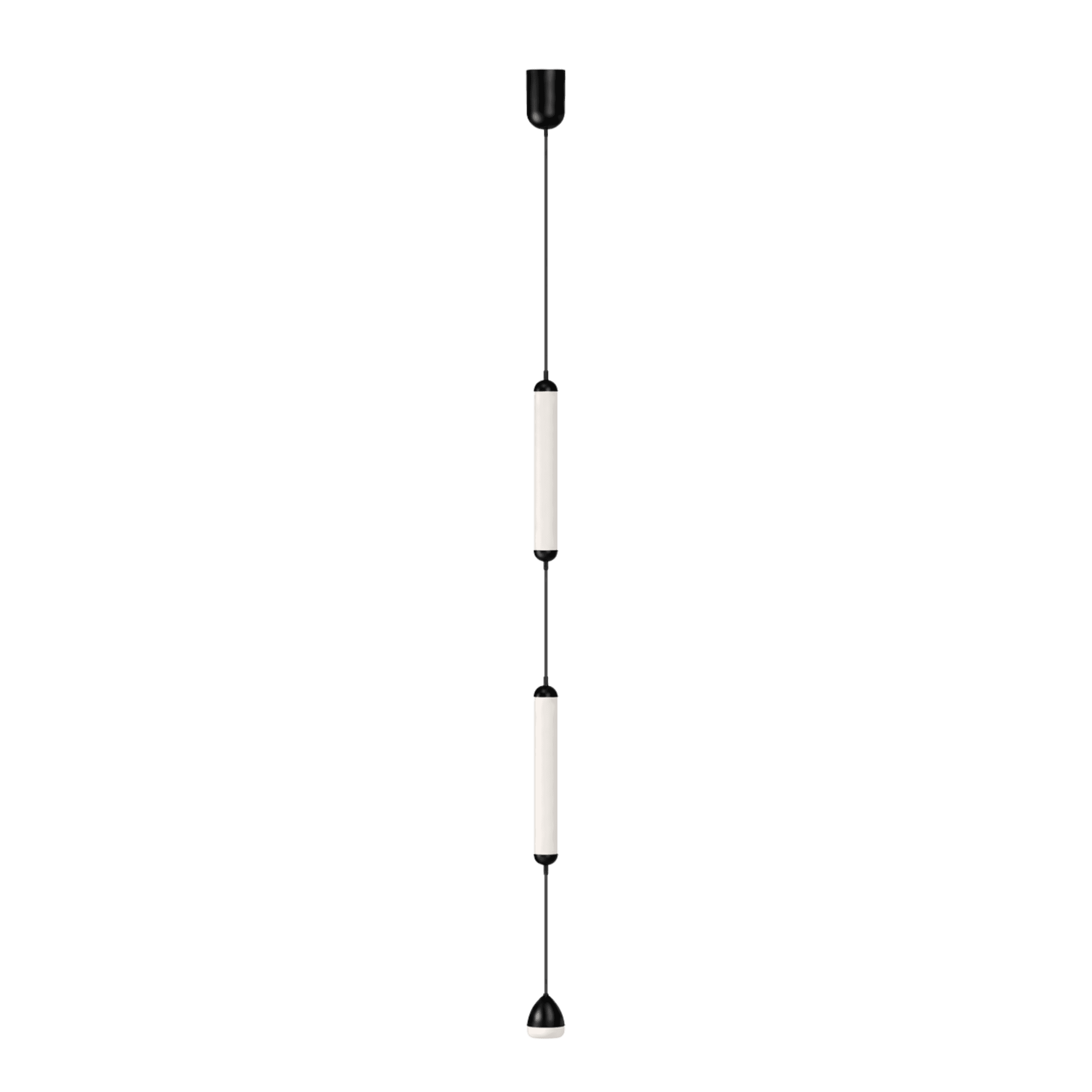 Double-Segment Tube Pendant Light