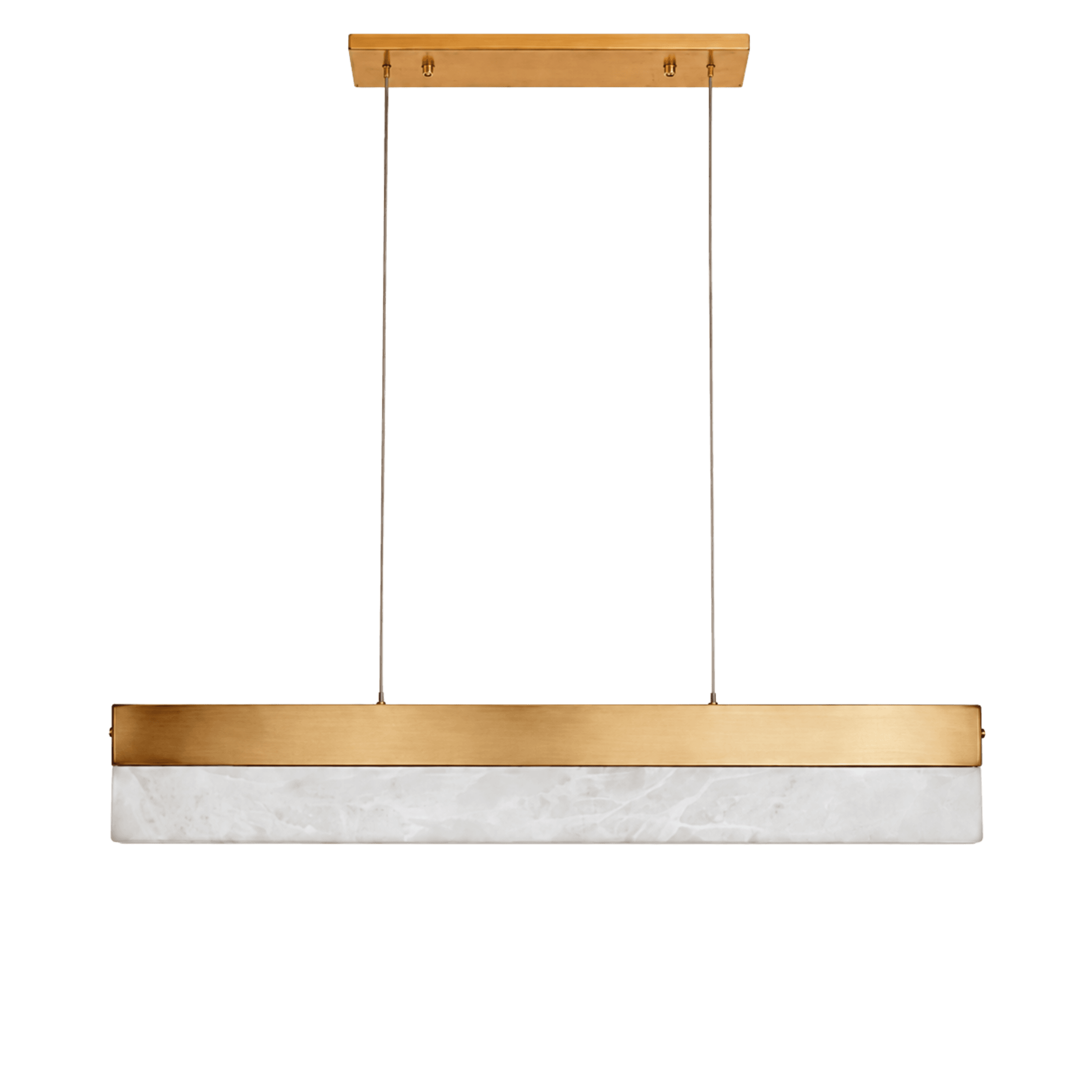 Warm Glow Bar Chandelier Light