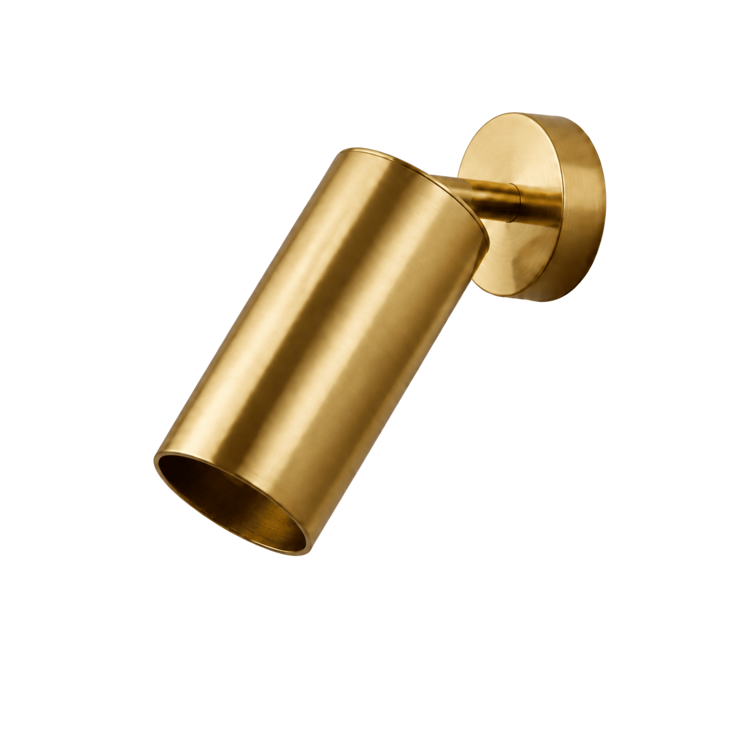 Brass Barrel Wall Light