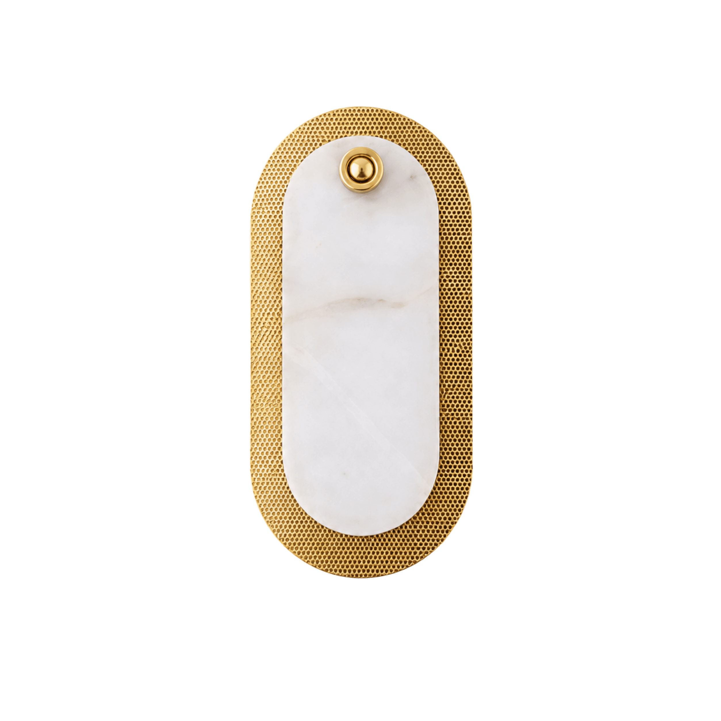 Oval Marble Wall Light