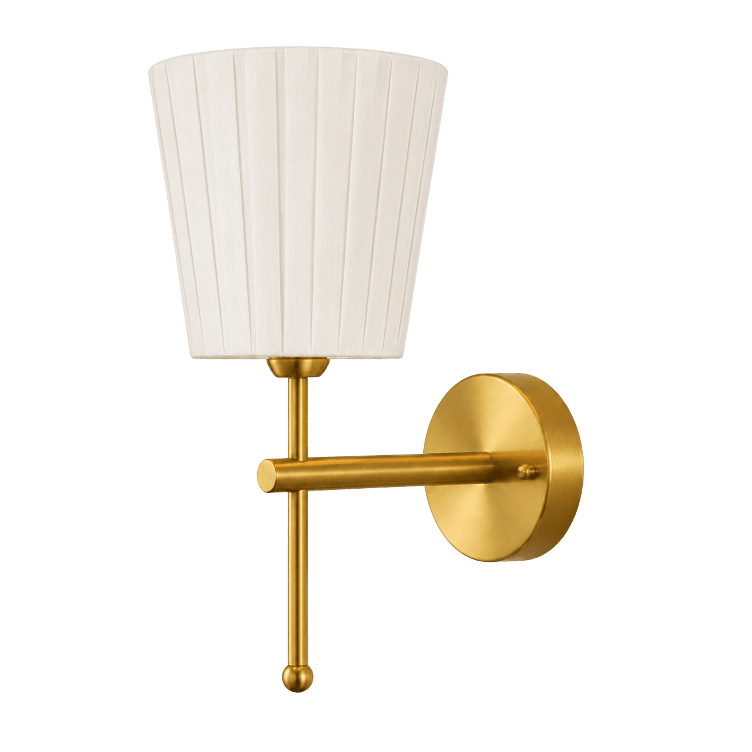 Classic Fabric Shade Wall Light