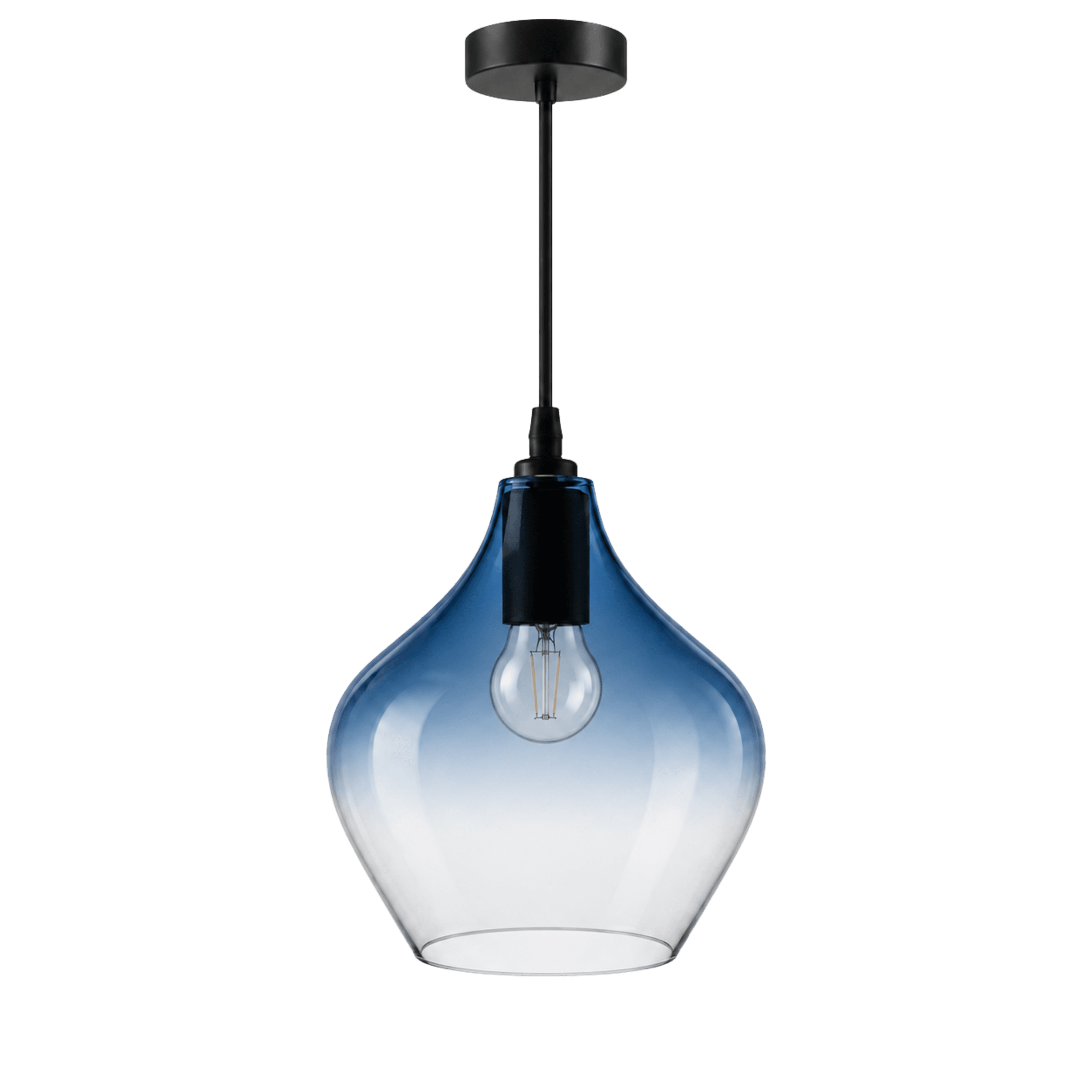Aura Colour Glass Pendant Light